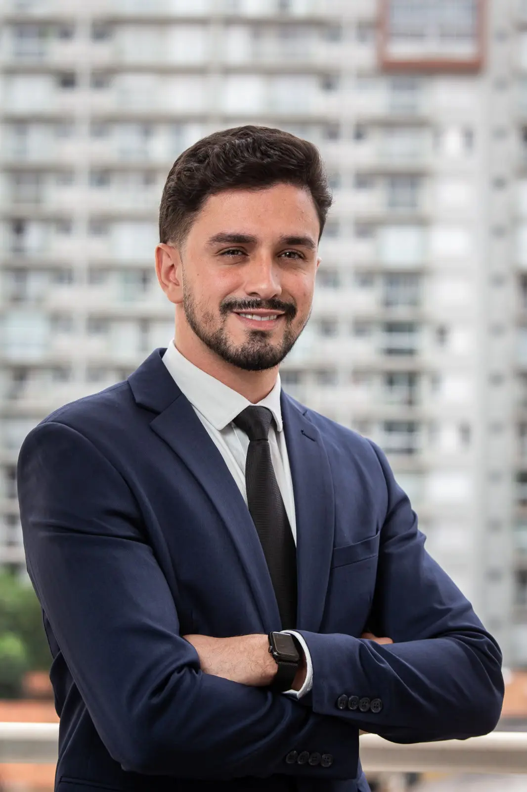 Mateus Honorato Venceslau em retrato profissional